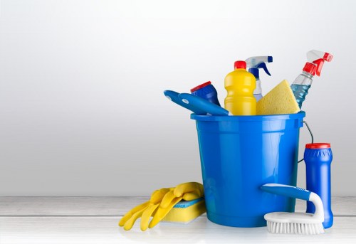 Deep cleaning carpets in a commercial property on Isle Of Dogs